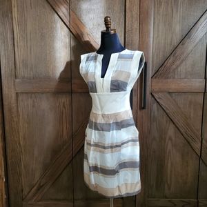 Armani Collezioni Striped Dress